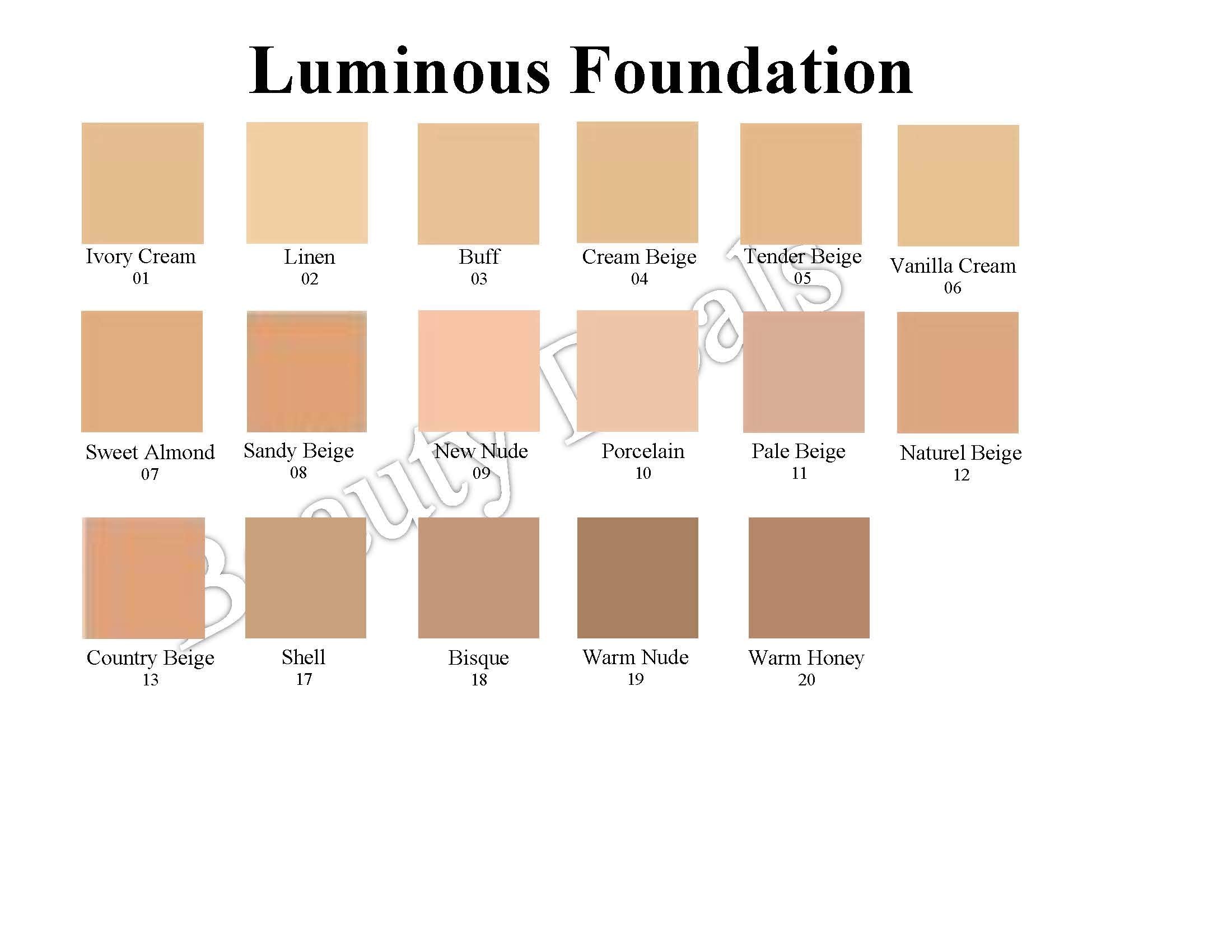 (New Nude) - Beauty Deals Luminous Foundation Radiant Finish Undetectable Coverage (New Nude)