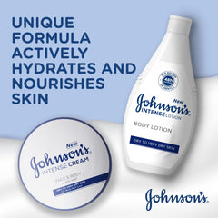Johnson's Intense Body Lotion, Dry To Very Dry Skin, Intense Nourishment, 250ml