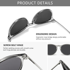 SUNGAIT Vintage Round Sunglasses for Women Men Classic Retro Designer Style