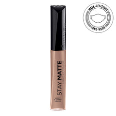 Rimmel London Stay Matte Liquid Lipstick, 12-Hour Waterproof Full Coverage Matte Formula - 706 Rue Embrac, 0.21 oz