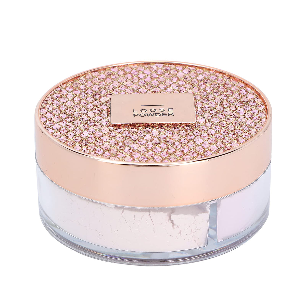 NLLNT Oil Control Loose Powder, Lightweight Long Lasting Loose Powder for Women Girls, Face Powder & Finishing Powder Makeup for Light, Medium and Tan Skin Tones- 18g