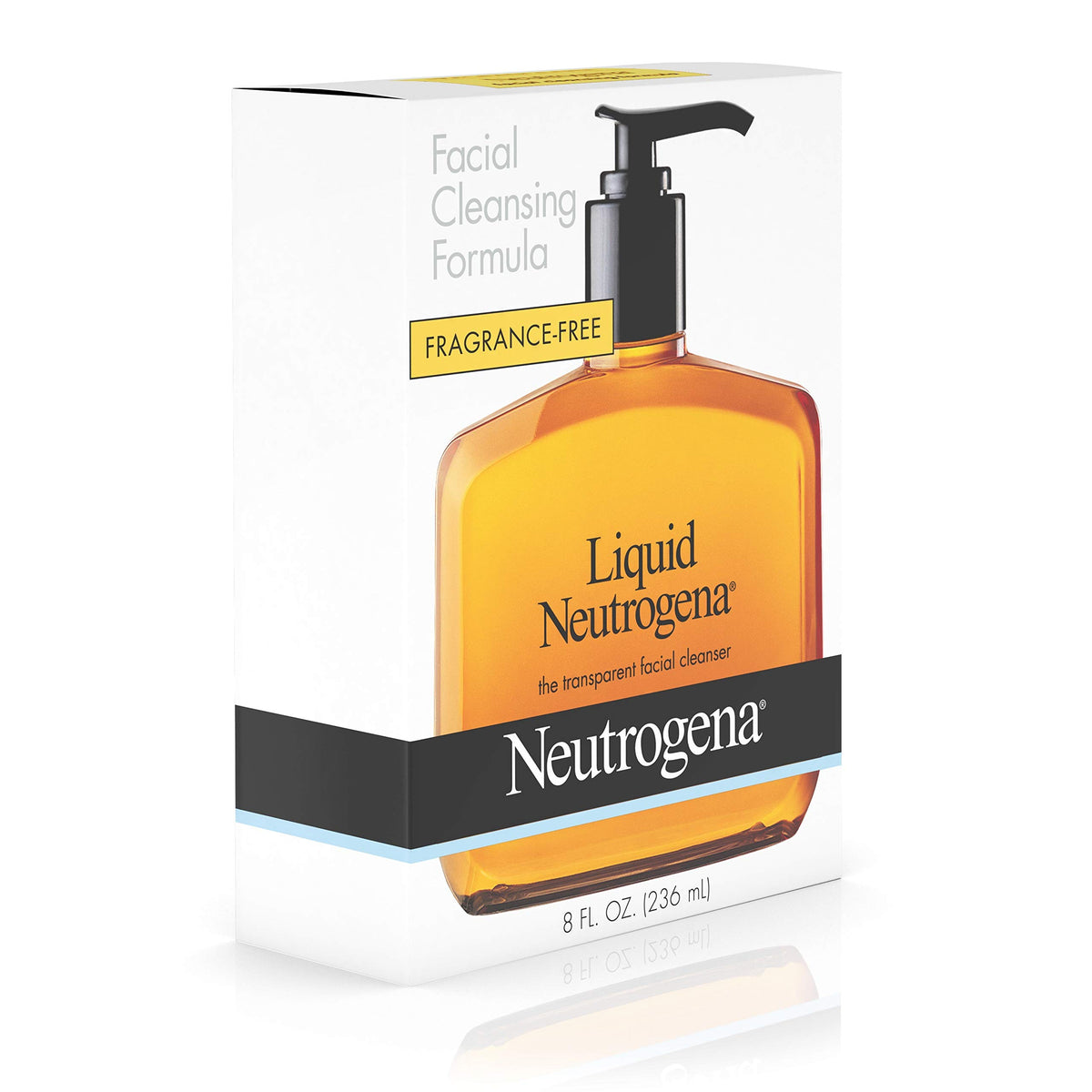 Neutrogena Liquid Facial Cleansing Formula, Fragrance Free, 8oz