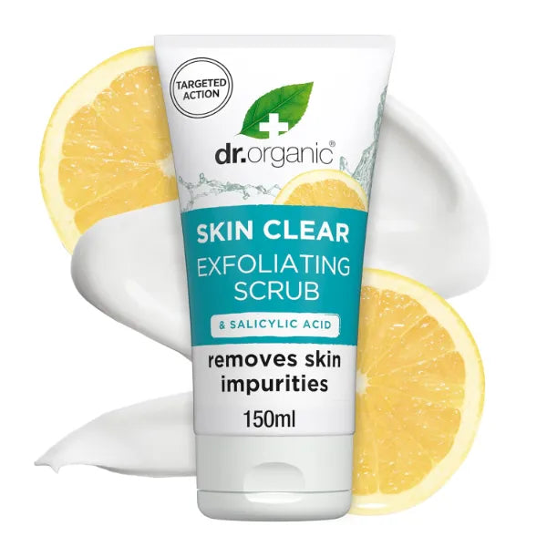 Dr. Organic SkinClear Exfoliating Face Scrub 150ml