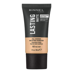 Rimmel London, Lasting Finish Matte Foundation, 103 True Ivory, 30ml