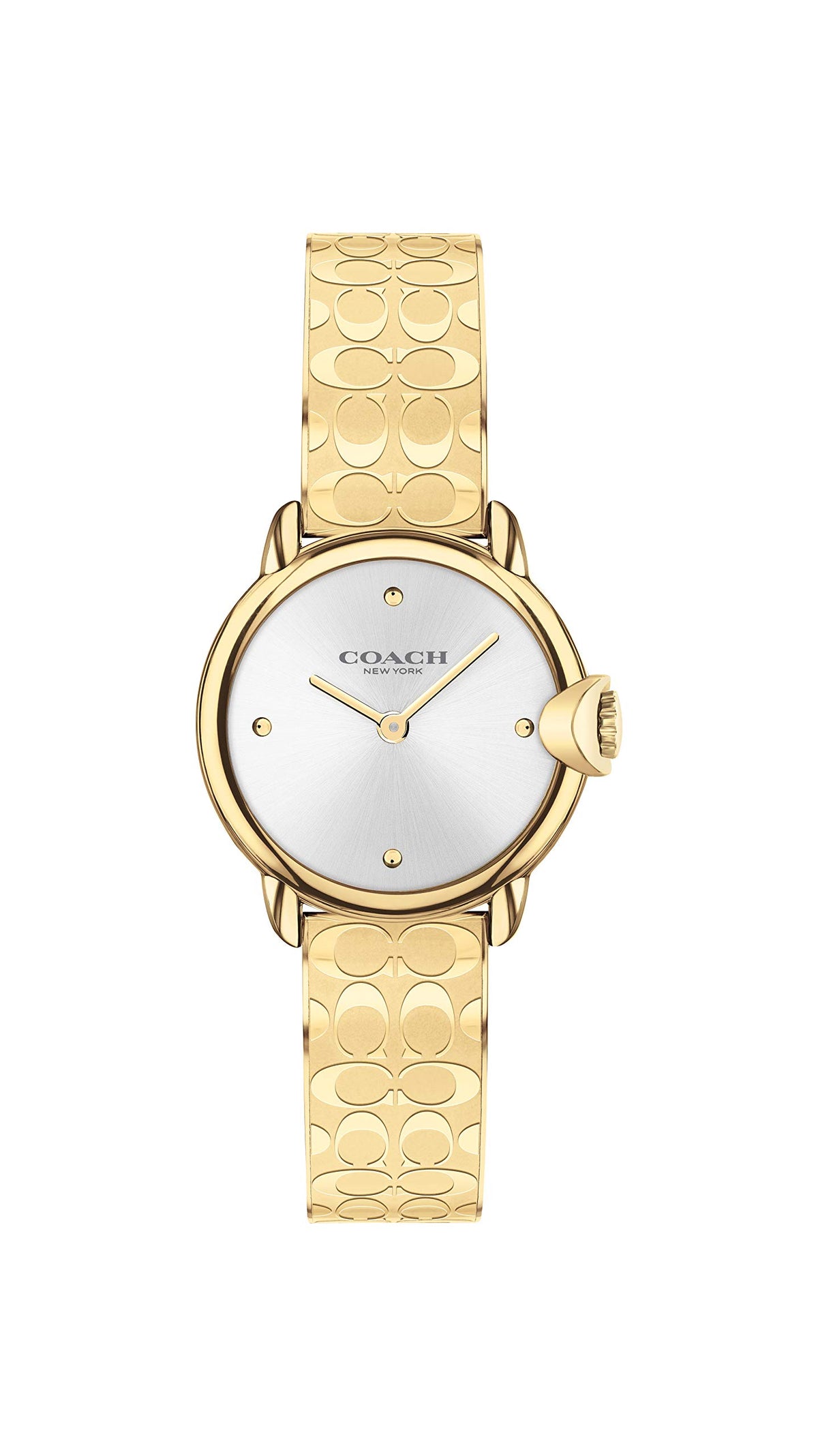 Coach ARDEN Women's Watch, Analog - Silver White