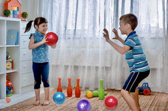 Generic Baby Toys Ball,(Pack of 6) 7 Inch Sensory Balls and Massage Stress Balls, Party Favors Birthday Gifts, Stocking Stuffers for Kids, Toddlers(Randow Colour)