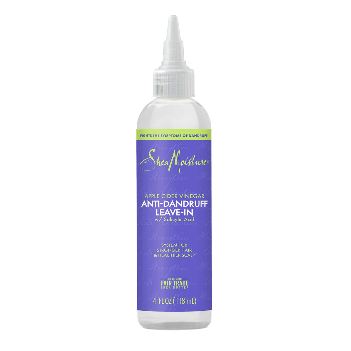 Shea Moisture Shea Moisture Hair Care System for Stronger Hair and a Healthier Scalp, Anti-Dandruff Formula with Apple Cider Vinegar and Fair Trade Shea Butter, 118 ml