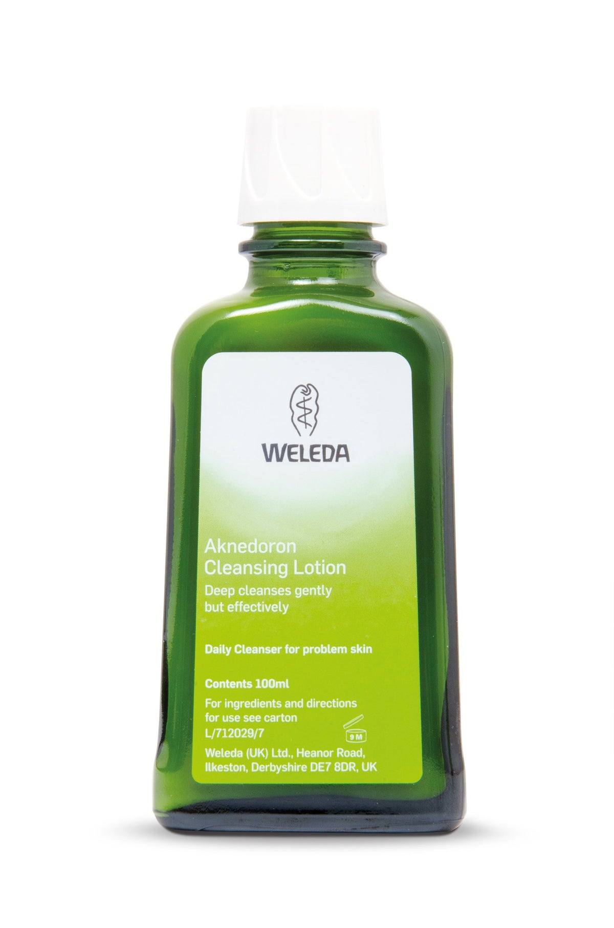 Weleda Acnidoron Cleansing Lotion, Treats Bacteria, Skin Problems, Spot Treatment, Deep Cleansing, Purifying, Certified Natural & Organic, 100ml