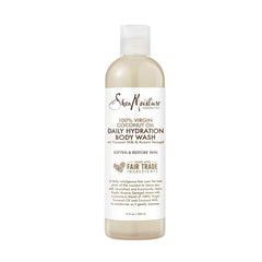 SHEA MOISTURE 100% virgin coconut oil daily hydration bubble bath & body wash, 13 Fluid Ounce