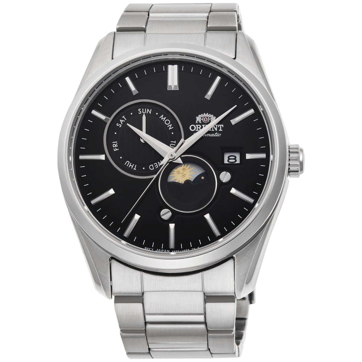 Orient Men's Japanese Automatic/Hand-Winding Watch Dress Watch with Sapphire Crystal Model: RA-AK03