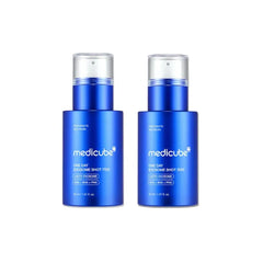medicube Zero Exosome Shot Duo, Zero Exosome Shot 2,000PPM Spicule Facial Serum and Zero Exosome SHot 7,500PPM Spicule Facial Serum - 30ML