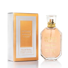 URBAN COLLECTION Intense Vanille for Women - Oriental Gourmand Fragrance - Top Notes of Vanilla Orchid & Jasmine Mix with Tonka Bean & Brown Sugar - Base Scents of Amber, Musk, Patchouli & Amberwood, Women Parfume