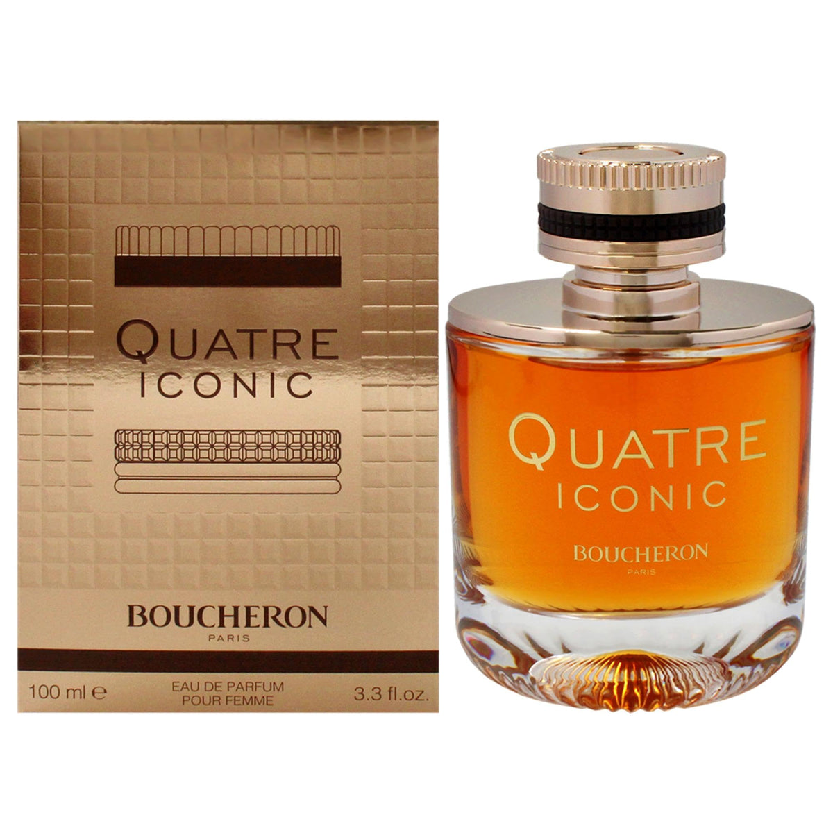 Boucheron quatre iconic eau de parfum for women 100 ml