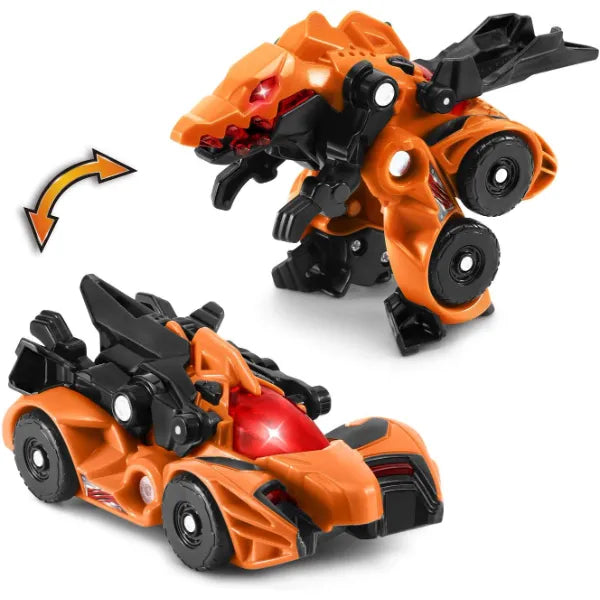 VTech Switch & Go – Spinosaurus Race Car and English Version truck