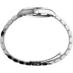 Timex Women's Waterbury Legacy Boyfriend 36mm Watch - Silver/White