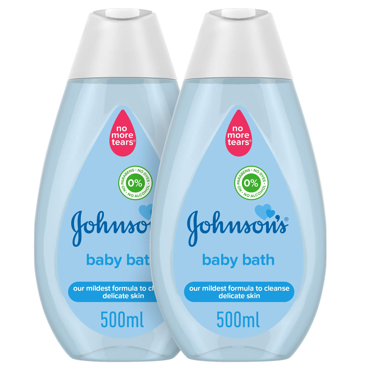 Johnson's baby Bath, Baby Bath, 500Ml, Pack Of 2