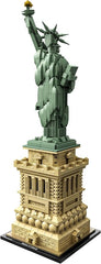 LEGO 21042 Architecture Statue of Liberty Model Building Kit, Collectable New York Souvenir Set, Gift Idea for Women, Men, Her or Him, Home Décor, Creative Activity