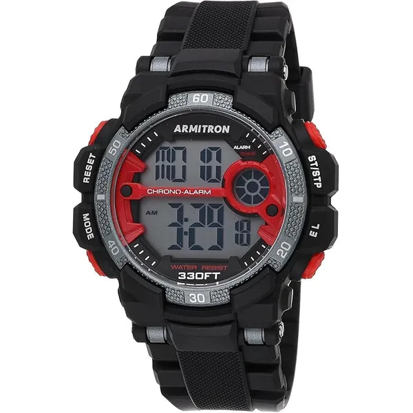 Armitron Sport Men's Digital Watch - Black/Red