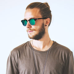 Joopin Polarized Semi Rimless Sunglasses Men Women, Classic Half Frame Sun Glasses UV Protection