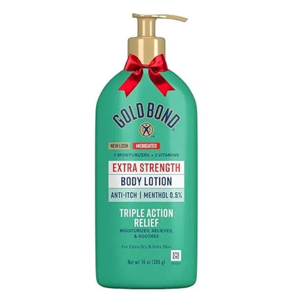 Gold Bond Medicated Extra Strength Body Lotion,  Moisturizes, Relieves & Soothes 14 oz