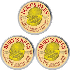 Burt's Bees, Cuticle Cream Lemon Butter, 0.6 Ounce (Pack of 3)