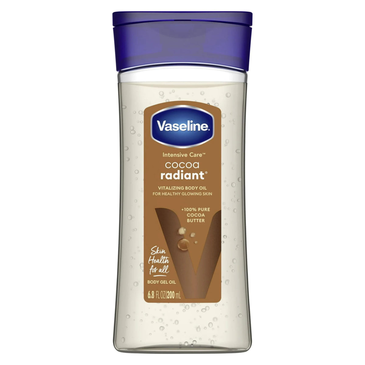 Vaseline Intensive Care Body Gel Oil, Cocoa Radiant - 6.8 oz