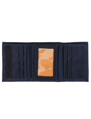 Timberland PRO mens Cordura Velcro Nylon RFID Trifold Wallet With ID Window Wallet - Navy