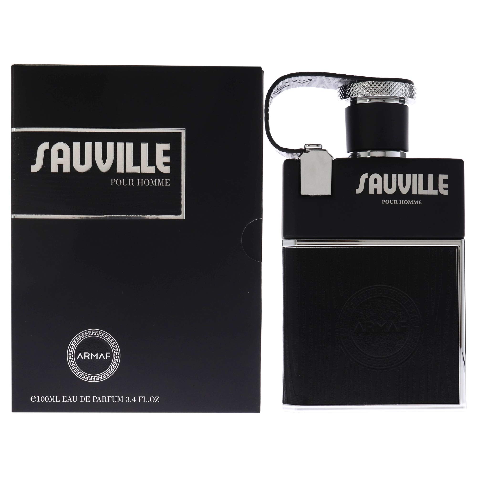 Armaf Sauville Pour Homme Eau De Parfum 100ML For Him - Perfume For Men - Black