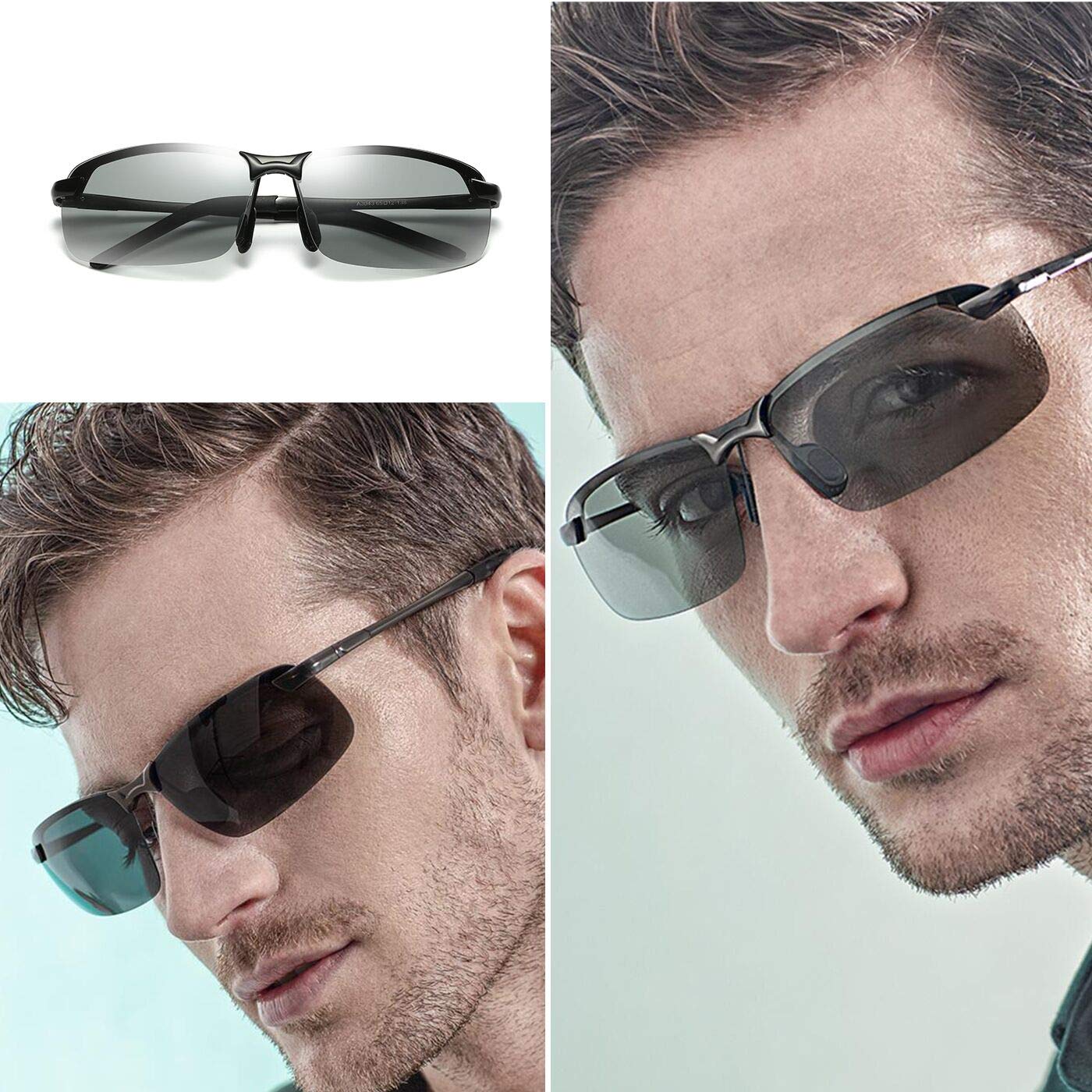 Uv Protection Photochromic Glasses For Men Photochromic Computer