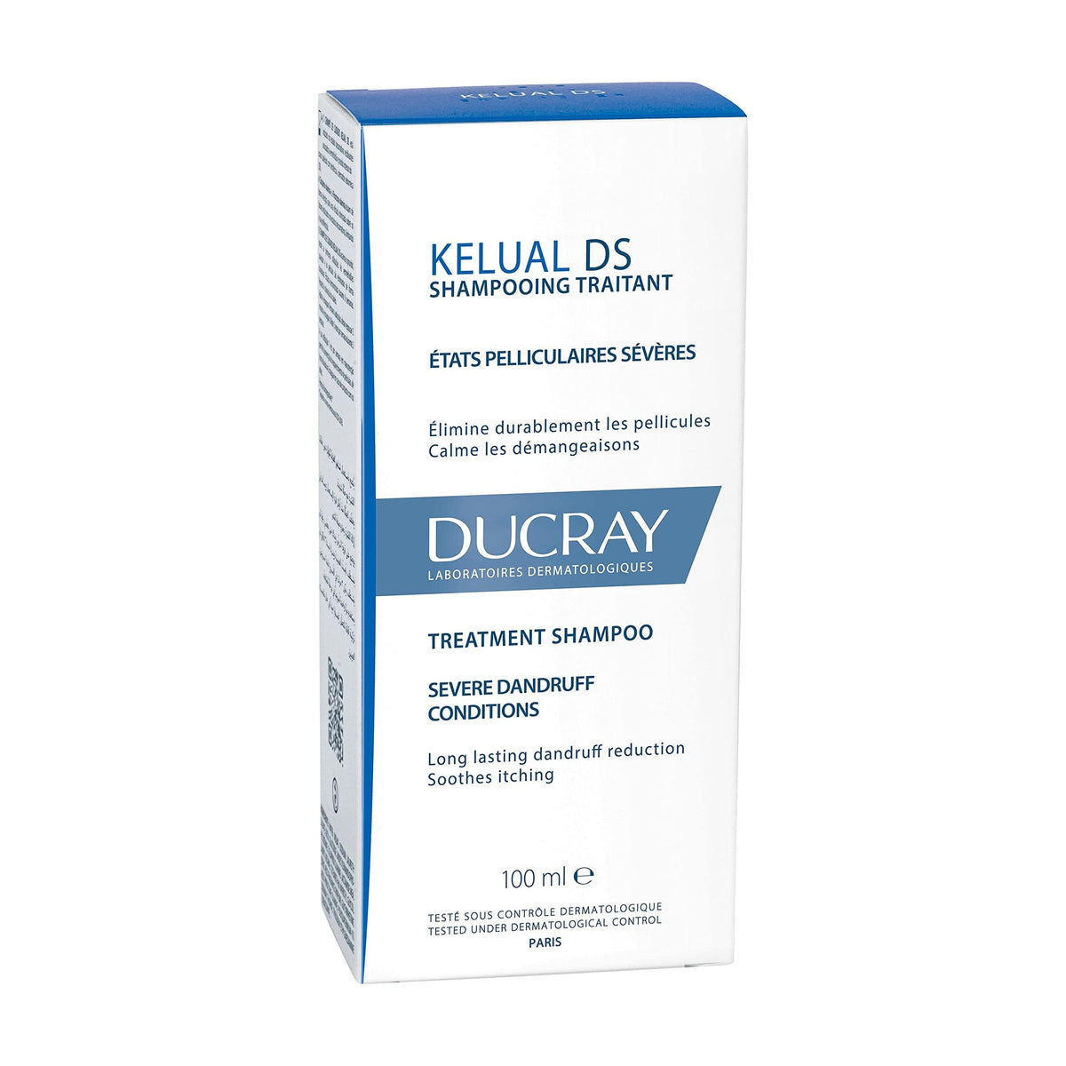 Ducray Pierre Fabre Kelual DS- Anti-Dandruff Treatment Shampoo - 100ml
