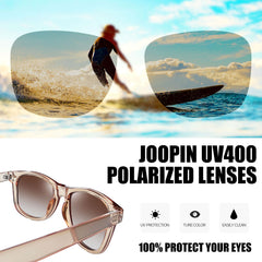 Joopin Polarized Sunglasses Men Women, Classic Square Sun Glasses 100% UV Protection Driving Fishing