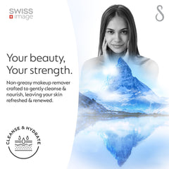 Swiss Image Soothing Cleansing Milk, Non Greasy, Gentle Facial Cleanser 2 X 200ml | Makeup Remover, Soothes, Brightens & Deep cleanses| Enriched with Alpine Glacier For Combination to Oily Skin