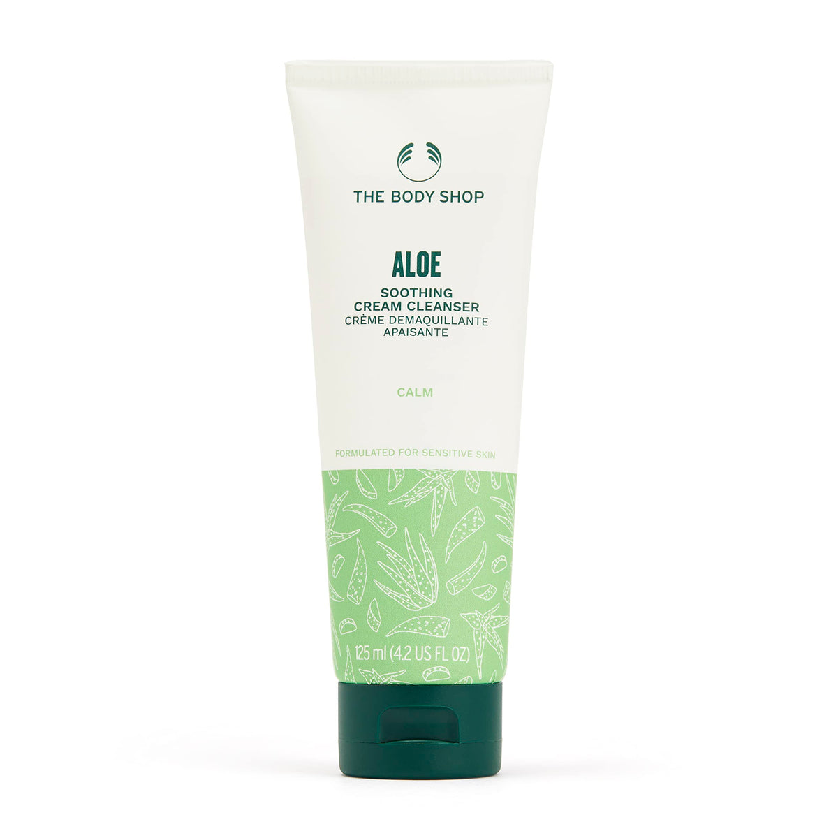 The Body Shop Aloe Vera Cream Cleanser, For Sensitive Skin, Vegan - 125ml