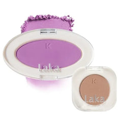 Laka Cheek & Eye Duo Love Silk Blush #702 Fantaxy & Mono Eyeshadow #906 Tawny