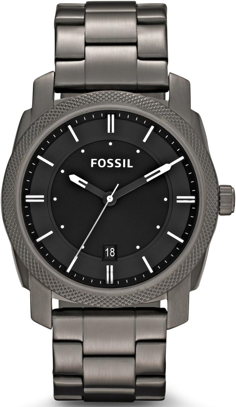 FOSSIL Machine Watch for Men, Quartz Movement with Stainless Steel or Leather Strap