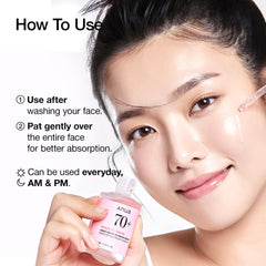 ANUA Peach 70% Niacinamide Serum brightening hydrating face serum hyperpigmentation treatment reducing melanine daily clean beauty, 29.87 Milliliters