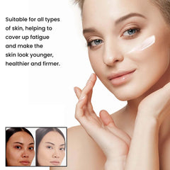 Muson Magic Cream,Muson Be Unique Magic Cream,Muson Foundation Covers Blemish, Muson Foundation Rich Contains Collagen and Hyaluronic,Moisturizes and Evens Skin Tone,Fades Blemishes (medium,1pcs)