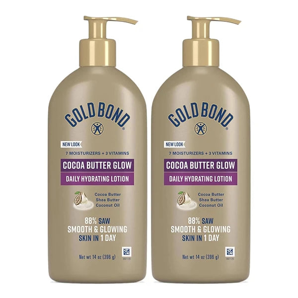 Gold Bond Ultimate Radiance Renewal Lotion 14 Ounce Pump (414ml) (2 Pack)