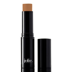 Jolie Ultra Longwear Skin Foundation & Concealer Stick - Vegan, Paraben & Cruelty Free (Warm Tan)