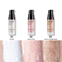 SACE LADY Liquid Pearl Highlighter Makeup Shimmer and Shine Ultra-Smooth Radiant Illuminator For Face Cheekbone Body Glow Bronzer Glitter Illuminating Highlighters Makeups, 0.2Fl Oz