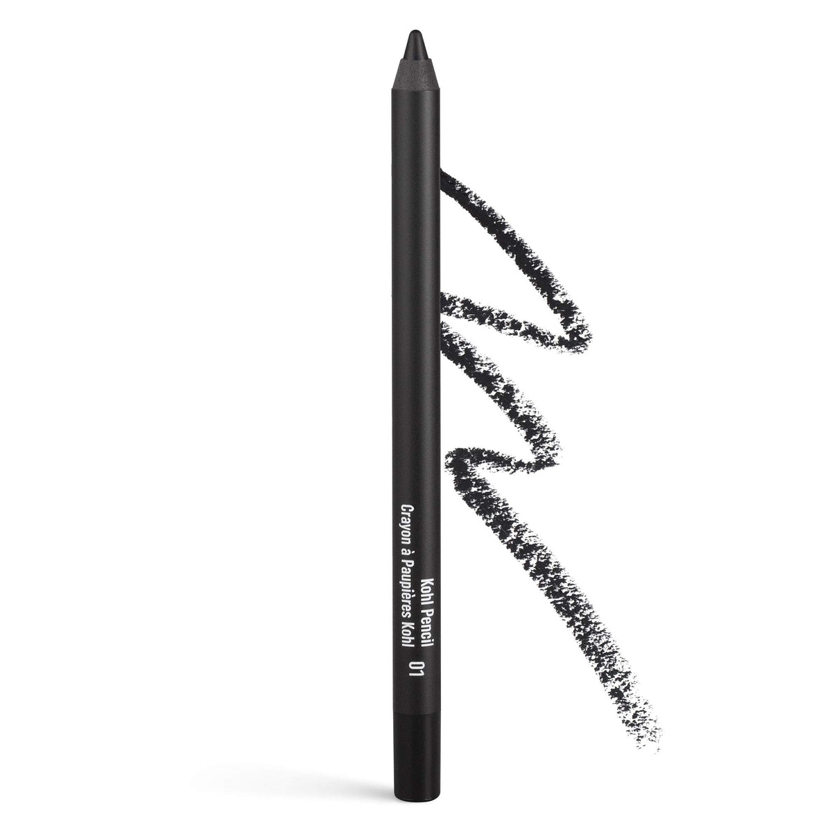 Inglot Kohl Pencil, Highly pigmented, 01 Black Eyeliner, Soft, Creamy Texture - 1.2 gm