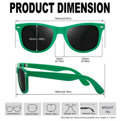 KANASTAL Polarized Sunglasses Men, Fashion Square Sun Glasses Women, Classic Shades for Womens, Driving Fishing Outdoor 100% UV400 Protection