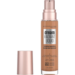 MAYBELLINE (Caramel) - dream Radiant Liquid Medium Coverage Hydrating Makeup, Lightweight Liquid Foundation, Caramel, 30ml