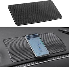 ECVV Anti-Slip Car Dash Sticky Pad Car Dashboard Mat 27 * 15 cm Sticky Gripping Pad Removable and Traceless Mounting Pad for Cell Phone, Sunglasses, Keys, Coins