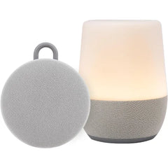 Yogasleep Duet White Noise & Hushh 2 Portable Sound Machine Bundle, 30 Natural Sounds, Bluetooth-Wireless Speaker for Travel, Sleep Aid & Noise Cancelling for Adults & Baby