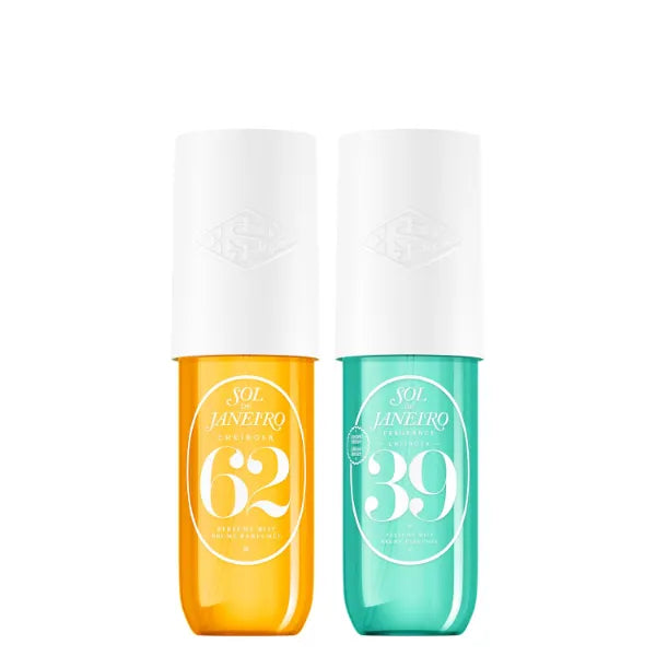 SOL DE JANEIRO Limited-Edition Bold and Beachy Perfume Mist Bundle | Cheirosa 62 & Cheirosa 39 Body Mist | Travel Size 3.0 fl oz
