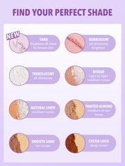 Sheglam Insta-Ready Face & Under Eye Setting Powder Dup- Taro