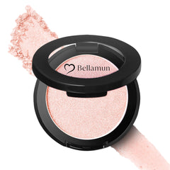 Bellamun Molten Powders for Eyes & Cheeks | High Pigment Blush & Bronzer | Non-Toxic, Metallic Finish | Silky Smooth, Allergen-Free, No Parabens or Silicones | Clean Beauty (Golden Vanilla, 4.5x4.5cm)