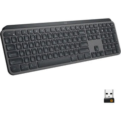 Logitech MX Keys Advanced Illuminated Wireless Keyboard (920-009294) - Graphite