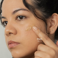 TEIA Cosmetics - Moisturizing Light Coverage Foundation, Natural Finish. Non-toxic, vegan, cruelty-free. (GOLDEN)